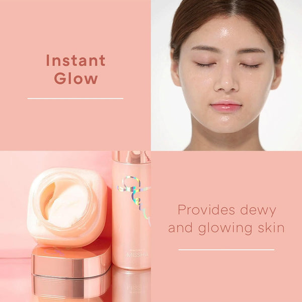 MISSHA Glow Skin Balm 1.69 Fl Oz/ 50Ml 4-In-1 Primer, Moisturizing Cream, Morning Pack, Luminizing Cream for a Flawless Natural Glow Glass Skin