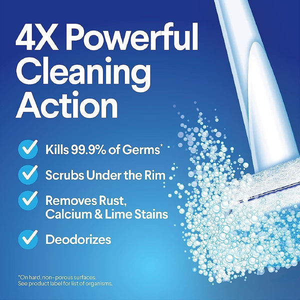 Clorox ToiletWand Disposable Toilet Cleaner Refills, Rainforest Rush Scent, 30 Count, Kills 99.9% of Germs, Touch-Free Toilet Cleaning 30 Count