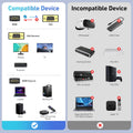 BENFEI HDMI to VGA 6 Feet Cable, Uni-Directional HDMI Computer to VGA Monitor Cable (Male to Male) Compatible for Computer, Desktop, Laptop, PC,