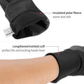 FanVince Winter Gloves Touch Screen Water Resistant Windproof Thermal for Running Cycling Driving Hiking for Men Women Medium (Men) -- Large