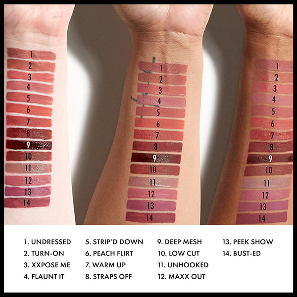 NYX PROFESSIONAL MAKEUP Lip Lingerie XXL Matte Liquid Lipstick - Undress'D (Pink Nude)