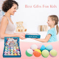 20 Pack Bath Bombs for Kids with Surprise Inside Bubble Bath Toys Organic Natural Bath Bombs Set Easter Basket Stuffers Birthday Christmas Gift