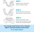 EverSmile AlignerFresh Original Clean Foam – Cleaner Compatible w/Invisalign and All Clear Aligners & Retainers – Eliminates Bacteria, Whitens