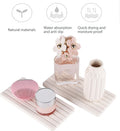 NiuYichee 2 PCS Water Absorbent diatomite Coasters, 8.3" x 4" Water Absorbing Stone Tray for Sink, Stone Drying mat for Kitchen Counter, Stone