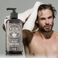 Viking Revolution Beard Conditioner W/Argan & Jojoba Oils - Softens & Strengthens - Natural Peppermint and Eucalyptus Scent- Beard Conditioner