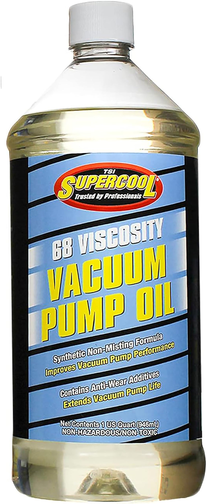 TSI Supercool V32 68 Viscosity Synthetic Vacuum Pump Oil 32oz 1-Pack 32 oz.