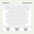 LAPCOS Aloe Sheet Mask, Daily Face Mask with Cucumber and Aloe Gel to Calm and Moisturize Skin, Korean Beauty Favorite, 5-Pack