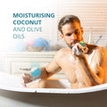 Organic Bath Bombs Gift Set for Men - Vegan Natural Ingredients - Absolutely Safe for Men - Relaxing Epsom, Himalayan, Dead Sea Salts & Essential