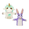 Bluey Unicorse & Bob Bilby Hand Puppet Plush Toys, 8-9”, 2-Pack | Soft deluxe fabric, embroidered details, perfect for toddler hands, imaginative