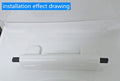 Toilet Seat Parts, Toilet Cover Repair Kit 1150464-0/1109093-0 Hinge Kit Hinges Assembly for Elongated Toilet Seat Compatible with Kohler