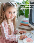 2.4Ghz Wireless Mouse Cute Hamster Shape Less Noice Portable Mobile Optical 1200DPI USB Mice Cordless Mouse for PC Laptop Computer Notebook
