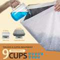 Charcoal Puppy Pads with Adhesive Tape, Dog Pee Pads Extra Large 28" x 34" - 30 Count, Potty Pads for Dogs for Odor-Control & Leakproof,