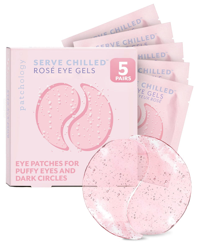 Patchology Serve Chilled RosÃÂ© Hydrating under Eye Patches Ã¢ÂÂ Hyaluronic A