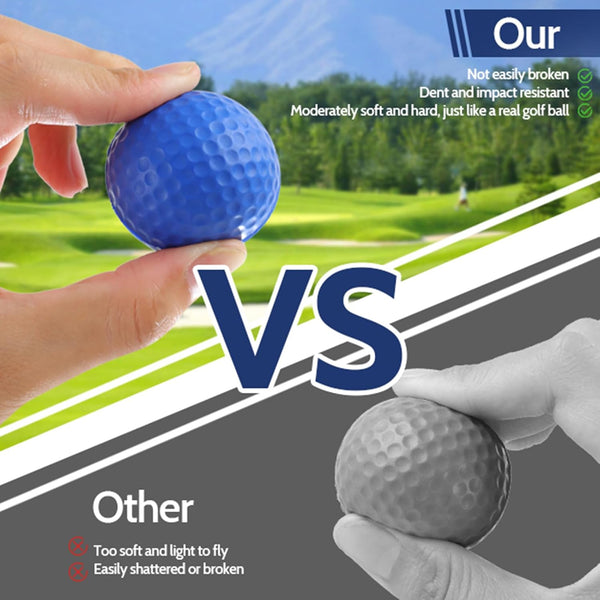 Guirnd 20 Pack Foam Golf Balls, 41mm Practice Golf Balls, Realistic Feel and Long Lasting Limited Fligh Practice Golf Balls for Backyard, Soft