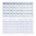 20 Pack Checkbook Register, Check Registers for Personal, Blank Ledger Transaction Registers for Personal or Business Bank, Check Register Book