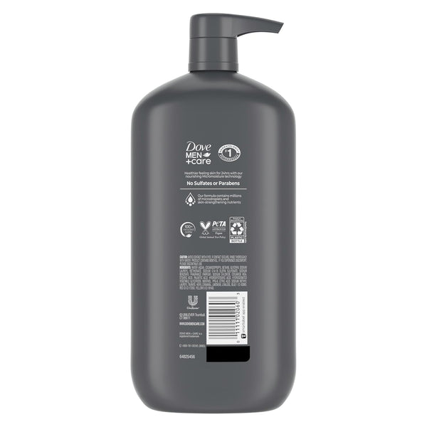 DOVE MEN + CARE Body and Face Wash Refreshing Extra Fresh Men's Body Wash with 24-Hour Nourishing Micromoisture Technology 30 oz 30 Fl Oz (Pack of