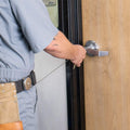 KEY-BAK Original Retractable Key Holder with a Front, Steel Belt Clip, and a Split Ring 48" Stainless Steel Cable (8 Oz. Load)