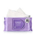 Clinique Take The Day Off Micellar Cleansing Makeup Remover Wipes For Face and Eyes | For All Skin Types | No Water Required | Perfect For Gym or