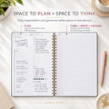 Undated Daily Planner | 8.25ÃÂ¢ÃÂÃÂ X 11.75ÃÂ¢ÃÂÃÂ to Do List Notebook | Work Productivity ADHD Organizer | Men and Women Planner |