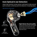 TOZO NC2 Hybrid Active Noise Cancelling Wireless Earbuds, In-Ear Detection Headphones, IPX6 Waterproof Bluetooth 5.3 Stereo Earphones, Immersive