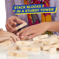 Jenga Game | the Original Wood Block Game with Genuine Hardwood Blocks | Stacking Tower Game | Ages 6+ | 1 or More Players | Party Games for Kids