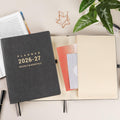 2025-2026 Planner - July 2025 - June 2026, Planner 2025-2026 Daily Weekly and Monthly, 8.5" X 11", Pen Holder, Calendar Stickers, Pocket, 25 Notes