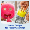 Scrub Daddy Scrub Mommy Sponges - Dish Scrubber + Non-Scratch Cleaning Sponges Kitchen, Bathroom + Multi-Surface Safe - Dual-Sided Dish Sponges