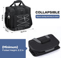 RealCool 35/45 Can Collapsible Soft Cooler Bag, Leakproof Ice Chest Black 35 can