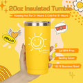 BRIGHTEN up HER DAY! Unique 10Pcs Birthday Gift Baskets for Women - Sister & Friendship Cheer up Box with Get Well Soon & Sunshine Gifts!