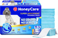 Honey Care All-Absorb, Small 17.5" X 23.5", 120 Count, Dog and Puppy Training Pads, Ultra Absorbent and Odor Eliminating, Leak-Proof 5-Layer Potty