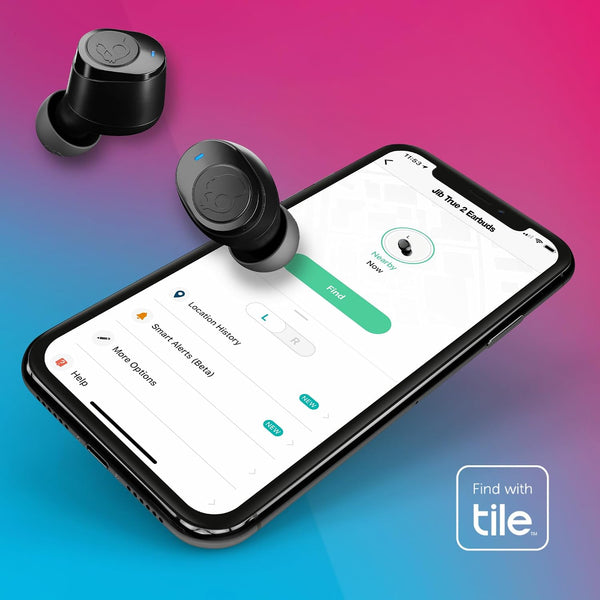 Skullcandy Jib True 2 Wireless Earbuds, Bluetooth Headphones, up to 33 Hours Battery with Charging Case, Noise Isolating Fit, Sweat and Water