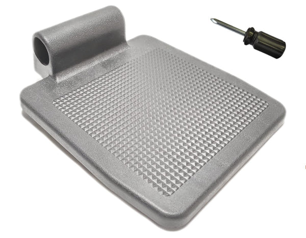 Universal Wheelchair Footplate - Replacement Parts, Foot Rest,fits Drive Blue Streak,Silver Sport 1-2, Cruiser III,Other Wheelchairs with