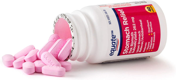 Equate Stomach Relief Caplets 40ct 40 Count (Pack of 1)