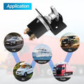 500A High Current 12V-36V Battery Cut Off Switch with Lock-Out Plate, Replace 20247, Waterproof Master Battery Disconnect Switch Fixed Handle