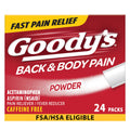 Goody's Back and Body Pain Relief Powder, 24 ct (Pack of 1) Orange 24 Count (Pack of 1)