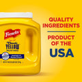 French's Classic Yellow Mustard, 105 oz - One 105 Ounce Bulk Container of Tangy and Creamy Yellow Mustard Perfect for Professional Use or for