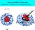 Spin Mop Replacement Heads Compatible with Ocedar RinseClean 2 Tank,3 Pack