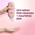 method Body Wash, Pure Peace - Leaves Skin Feeling Soft & Moisturized, Made Without Parabens, Notes of Peony, Rose Water & Pink Sea Salt, 18 fl oz