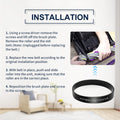 KEEPOW Style 7/9/10 P/N 3031120 Replacement Belt for Bissell Vacuum | 4 Pack 4 Pack 4