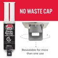 J-B Weld 50139 Plastic Bonder Body Panel Adhesive and Gap Filler Syringe - Black - 25 ml