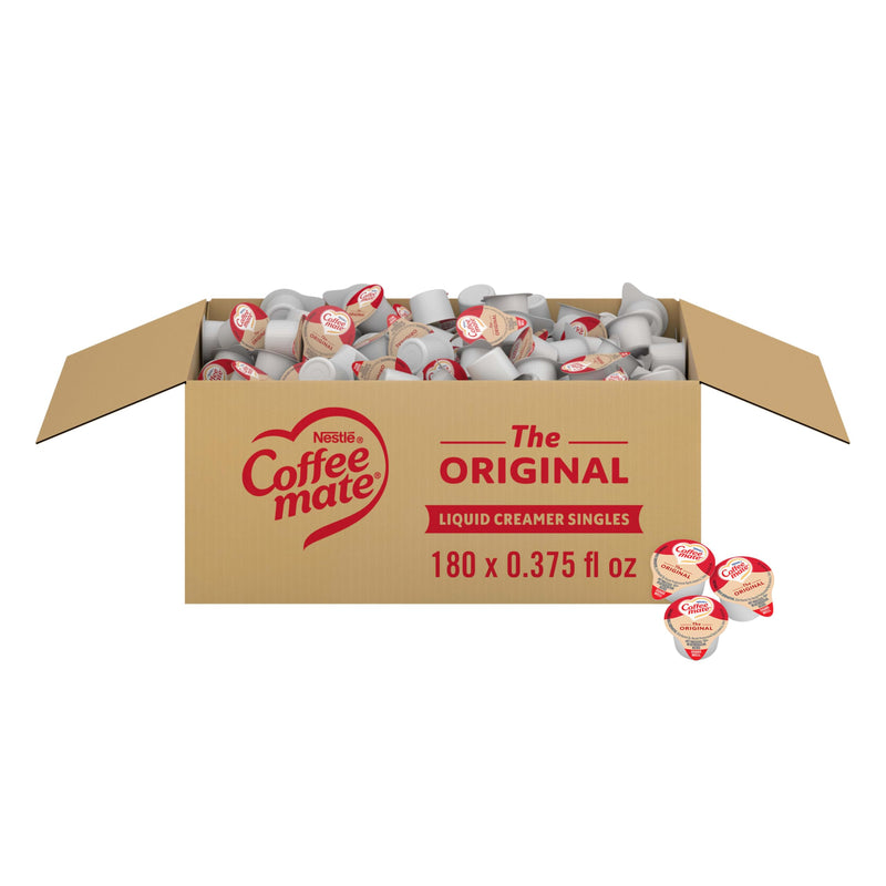 Nestle Coffee mate Original Non-Dairy Creamer Singles, 0.375 oz, 180-Pack Original 0.38 Fl Oz (Pack of 180)