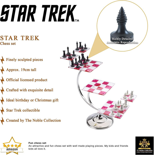 Star Trek Tridimensional Chess Set for 2 Players