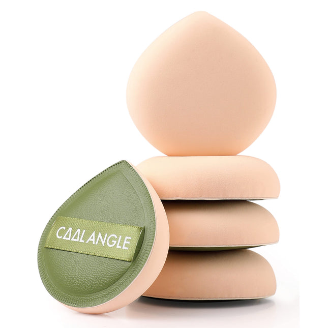 5Pcs Makeup Sponge for Foundation Concealer and Powder, Latex Free Blender Sponge for Natural and Easy Makeup Soft Long-