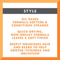 Cantu for Men Hair & Beard Oil, 3.4 Fl Oz
