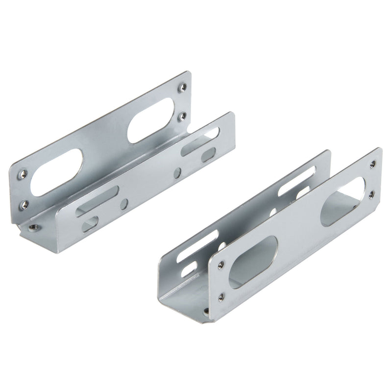 StarTech 3.5in to 5.25in Universal HDD Bracket Adapter, TAA (BRACKET) | Mounts 3.5in hard drive into 5.25in bay, All-metal construction, Four