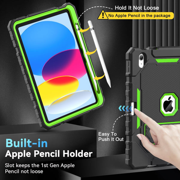 Grifobes for iPad A16 Case 11th Generation 11 inch 2025 / iPad 10th Generation Case 10.9 inch 2022, Heavy Duty Military Grade Shockproof Cover