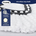 Spin Mop Replacement Heads for O-Cedar EasyWring 1-Tank, Microfiber 5-Pack 5pcs 1-Tank Mop White