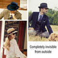 MOJOTORY Hat Size Reducer, Soft Latex Hat Sizing Tape | Hat Insert to Make Fit Smaller, Self-Adhesive Foam Tape, For Cowboy Fedora Baseball Caps,