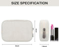E-Tree Cute Small Makeup Bag,Cosmetic Toiletry Make up Little Items Pouch for Purse,Zipper Mini Tech Charger Cable Electronic Organizer