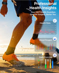 Smart Watches for Men - Activity Tracker for Android Ios with Calls,Fitness Tracker with 100+ Sport Modes, IP68 Waterproof, Heart Rate/Sleep